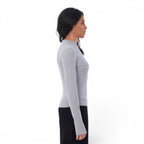 Grey Ribbed Basic Top