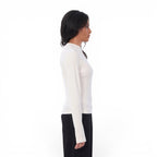 Creamy Ribbed Basic Top