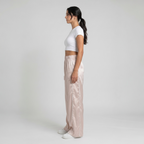 Satin track suit
