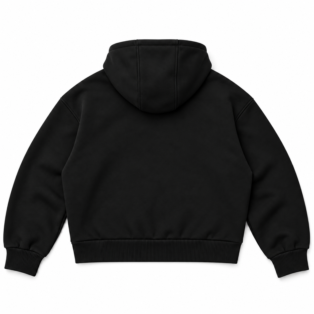 HAVEN Boxy Two-Way Zip Hoodie