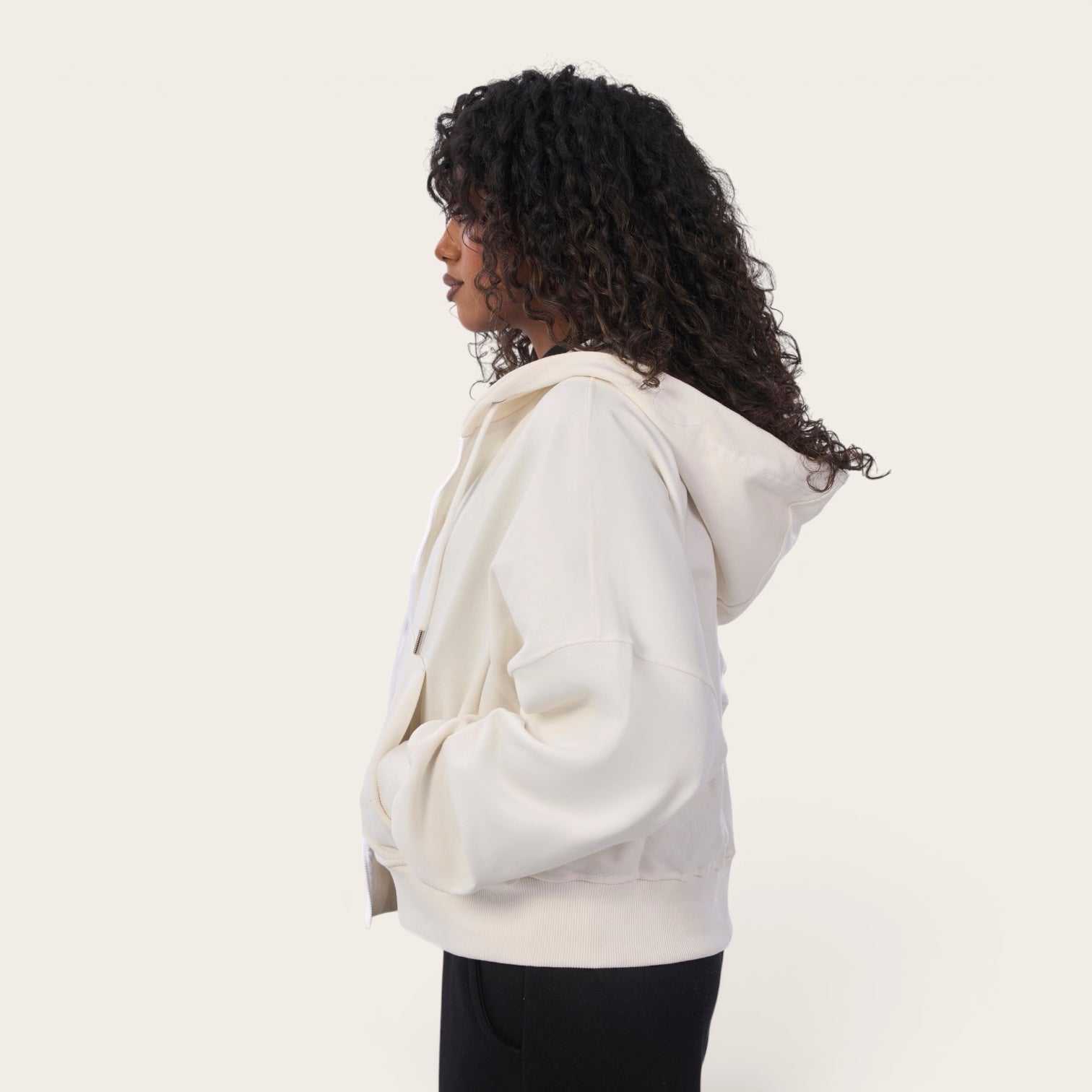 Creamy Oversized Jackets
