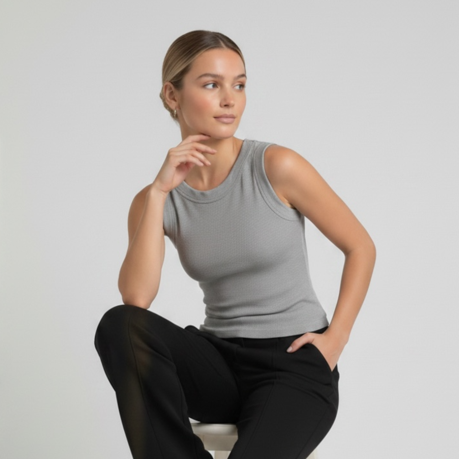 Grey Tank Top