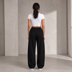 Black Balloon-fit Sweatpants
