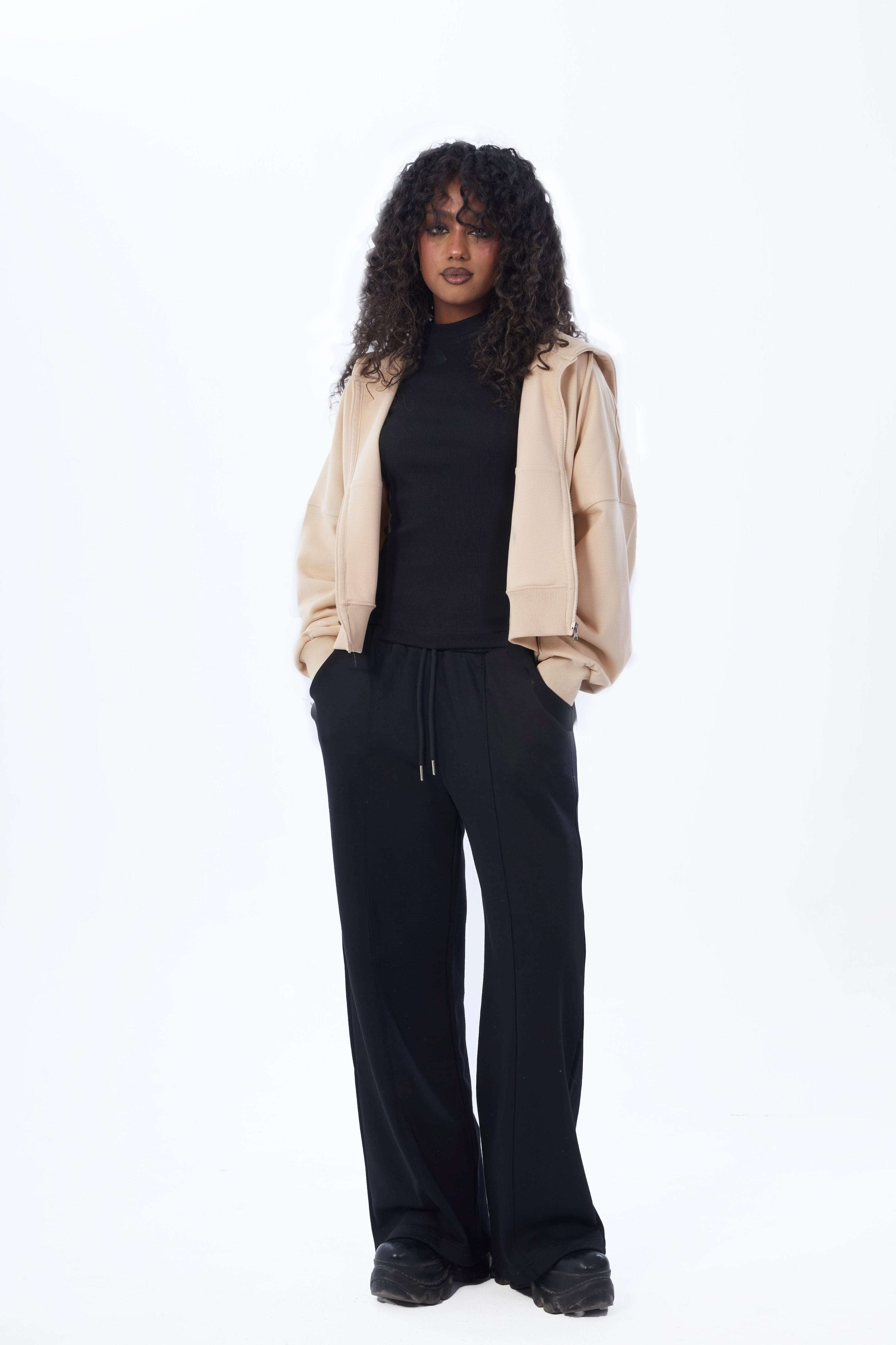 Beige oversized Jacket