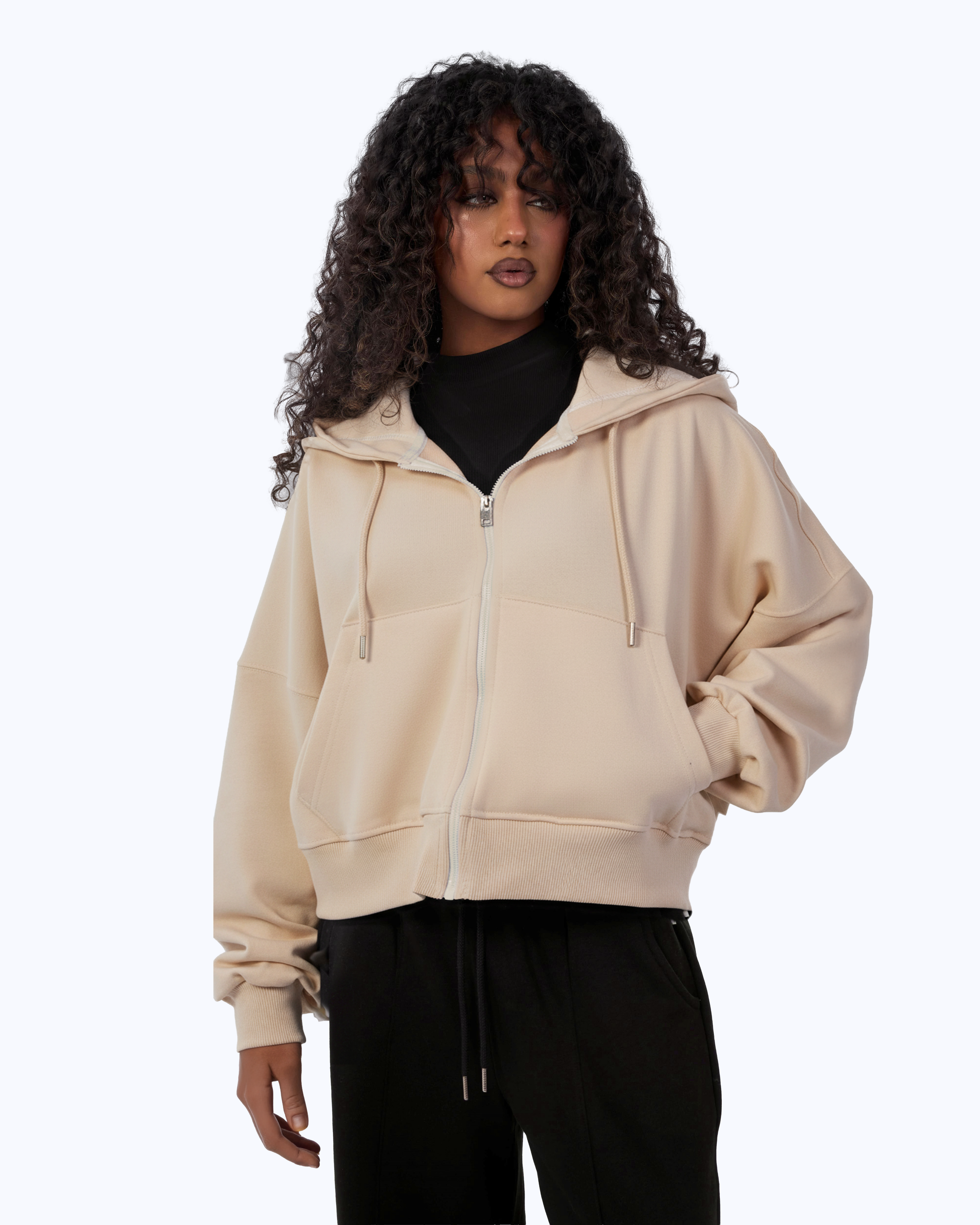 Beige oversized Jacket