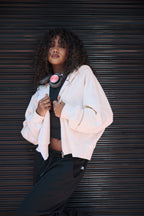 Creamy Oversized Jackets