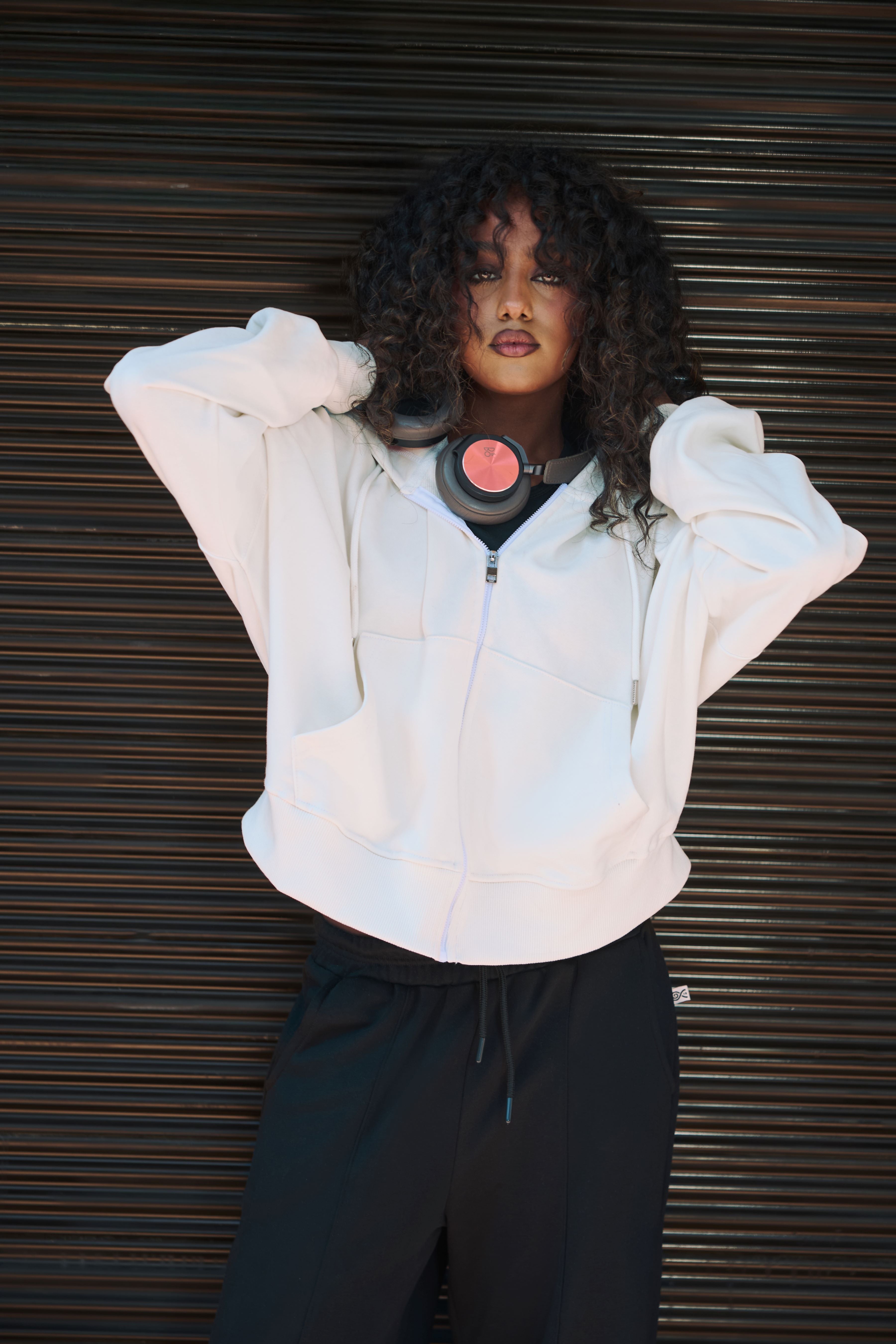 Creamy Oversized Jackets