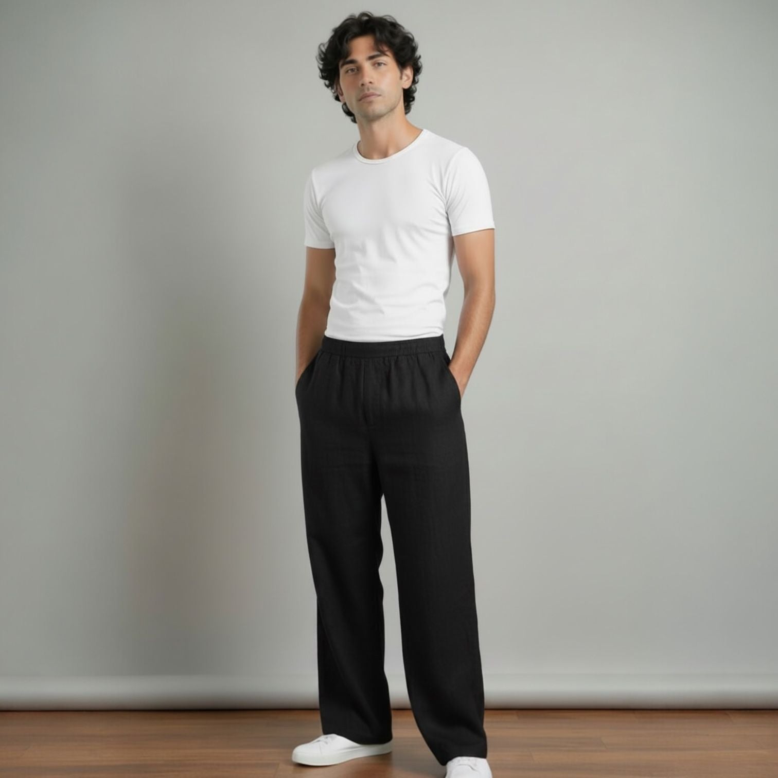 Black Lenin Pants