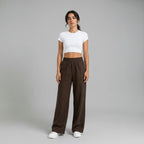 Brown Lenin Pants