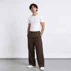 Brown Lenin Pants