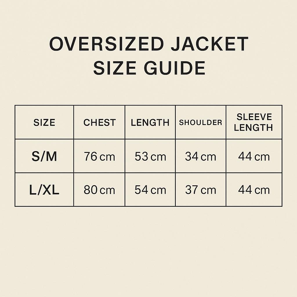 Boxy oversized Jacket